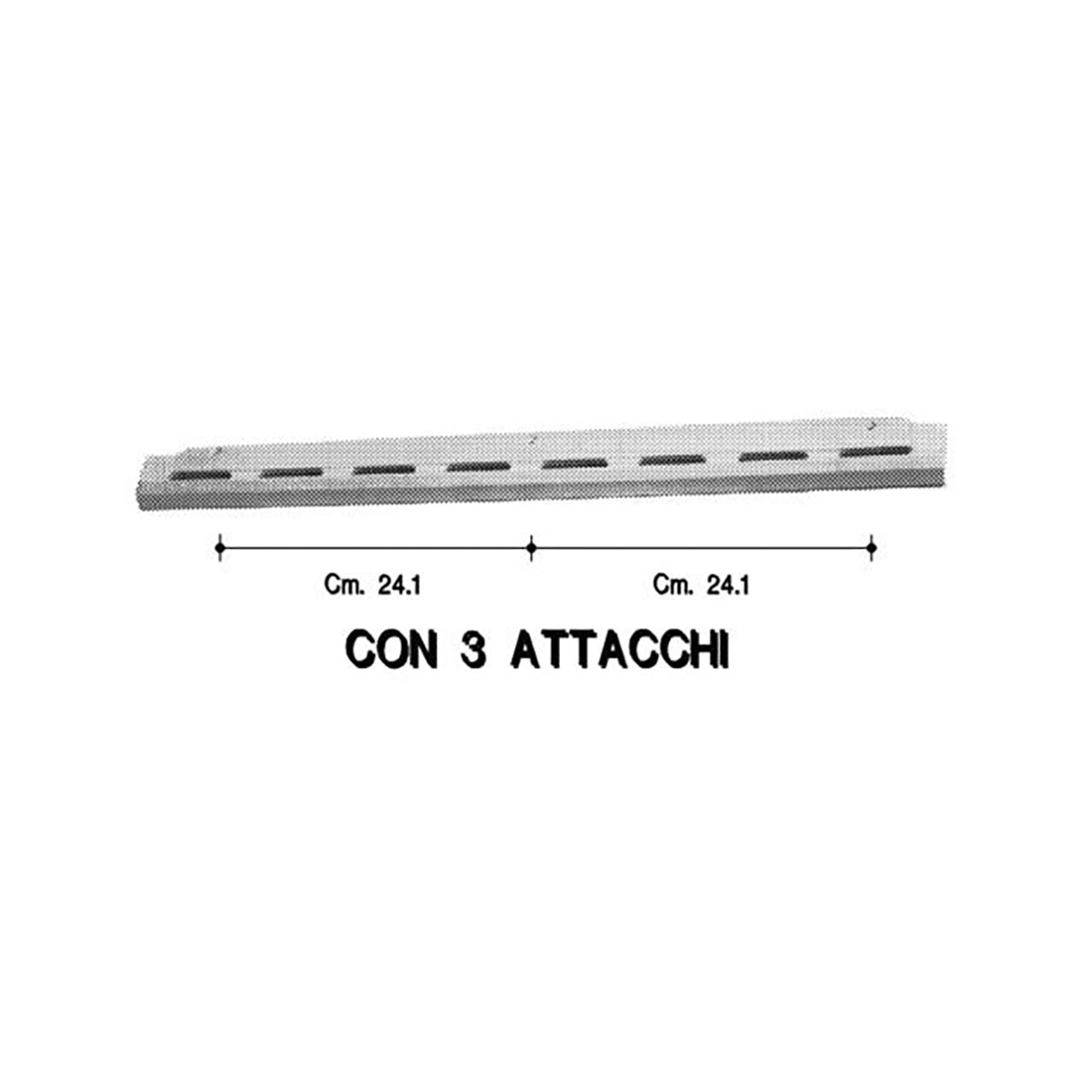 M2680-copia.jpg MANIGLIA FORNO X ILVE CM. 58,5 MARRONE - M2680 - immagine 1